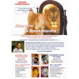 Catalogue gratuit La Bonne Nouvelle