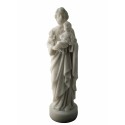 Statue de saint Joseph en albâtre
