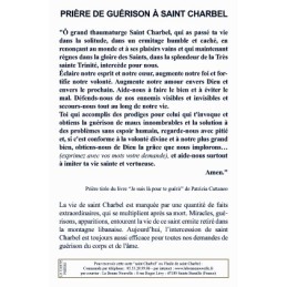Carte-prière saint Charbel
