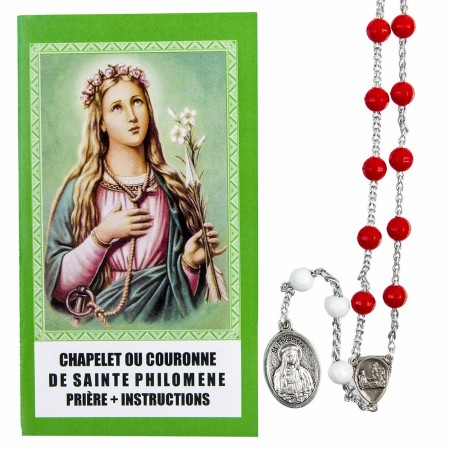 MÉDAILLE DE SAINTE PHILOMÈNE ET CURÉ D’ARS