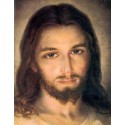 Tapisserie du visage du Christ Miséricordieux