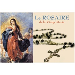 Dépliant le rosaire en couleur