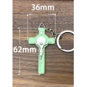 Porte clés Jésus fluo