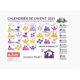 CALENDRIER DE L'AVENT 2025