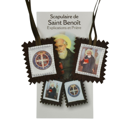 SCAPULAIRE DE SAINT BENOIT