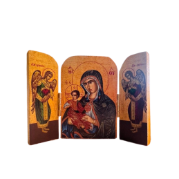 Icône Triptyque doré