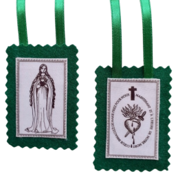Le scapulaire vert du coeur...