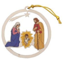 Nativité à suspendre en...