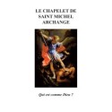 Feuillet "Prier le chapelet de saint Michel Archange"