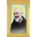 Carte-prière + médaille : Saint Padre Pio
